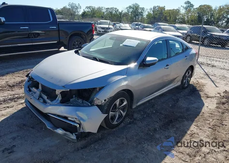 2020 Honda Civic Lx from USA, damaged, VIN 19XFC2F62LE009433